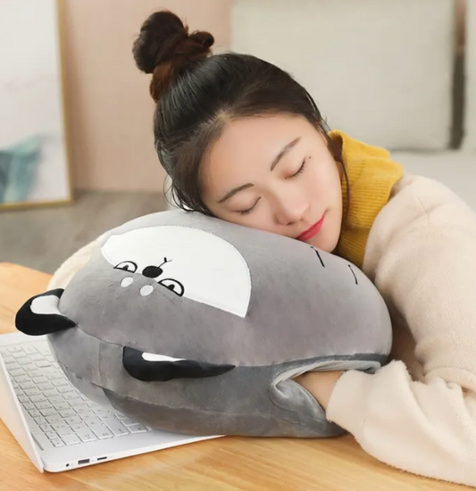 Игрушка-подушка мягкая Котик