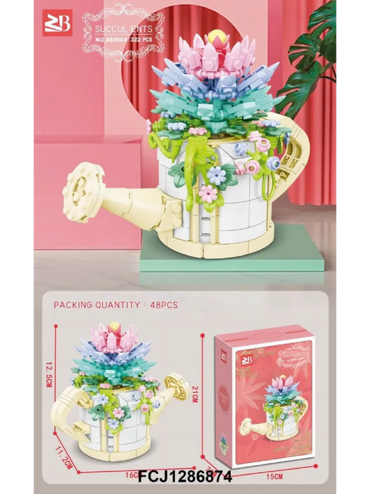 Конструктор «Цветочная лейка» — нежная декоративная композиция для подарков и интерьера