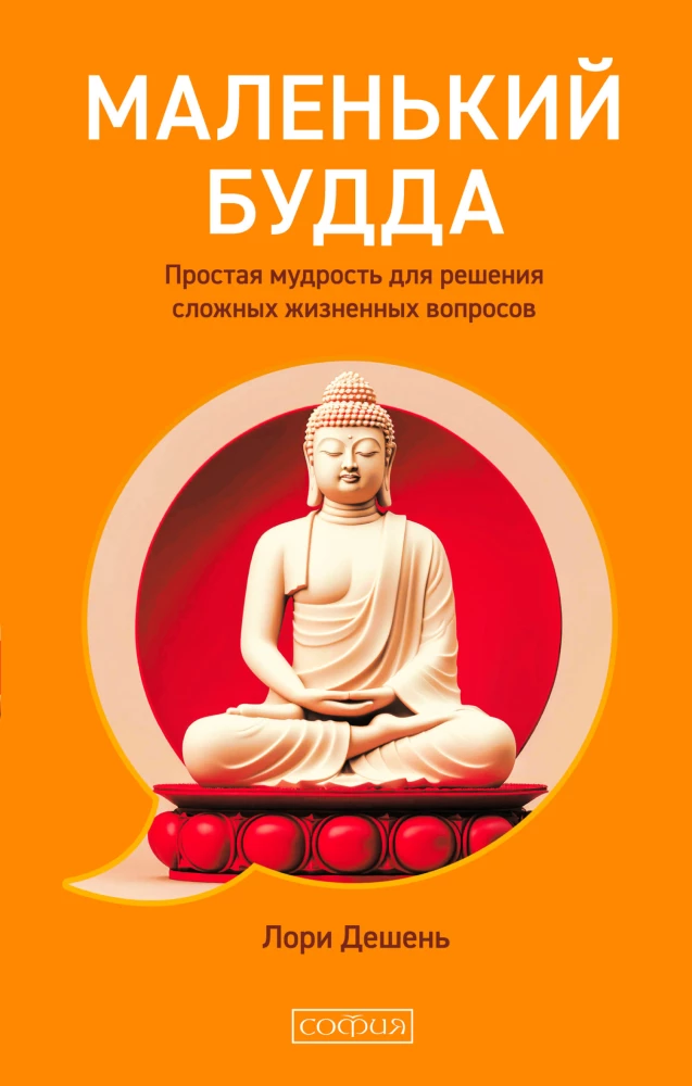 Маленький Будда из коллекции SOVABOOKS, изображение для книги о простой мудрости и решении жизненных вопросов