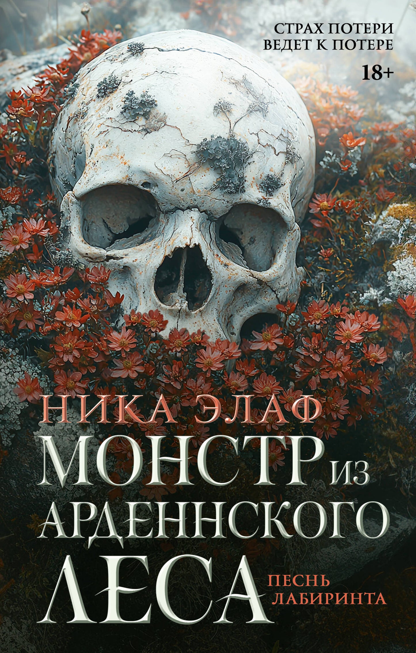 Российская книга "Монстр из Арденнского леса. Песнь лабиринта" от Sovabooks, обложка, изображение издания, мистический триллер