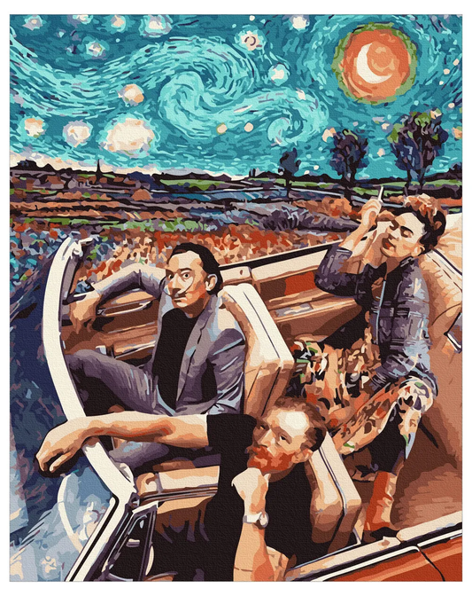 Книга Картина по Номерам Поездка - nan | SOVABOOKS