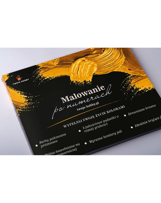 Картина по Номерам зимняя любовь