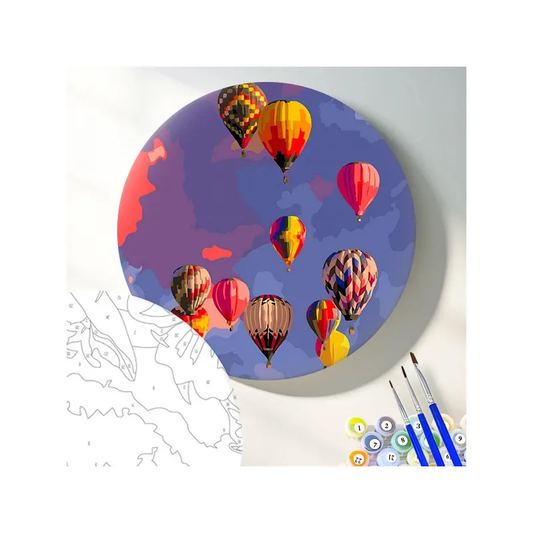 Книга Круглая картина по номерам Кападокия - nan | SOVABOOKS