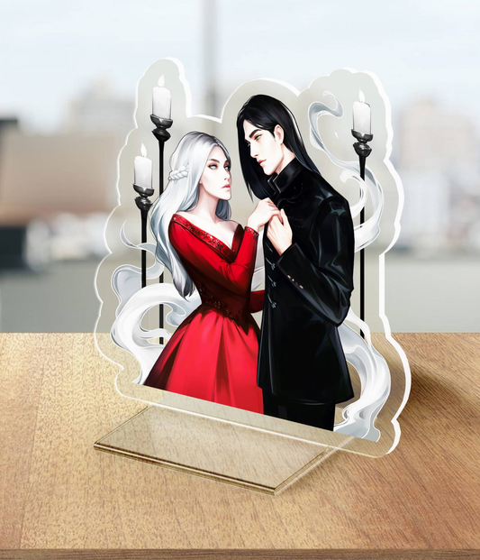 Книга Акриловый стенд «Агата и Аарон (Мара и Морок)» - Арден Л. | SOVABOOKS