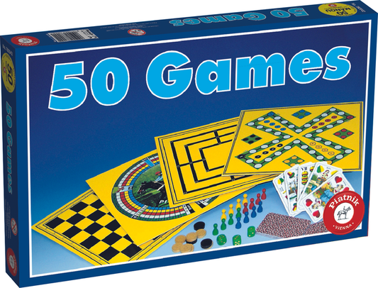 Книга 50 игр (набор настольных игр) - nan | SOVABOOKS
