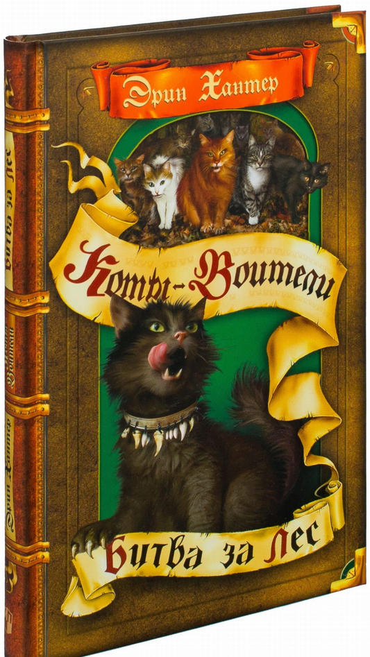 Книга Коты-воители. Битва за лес Эрин Хантер | SOVABOOKS