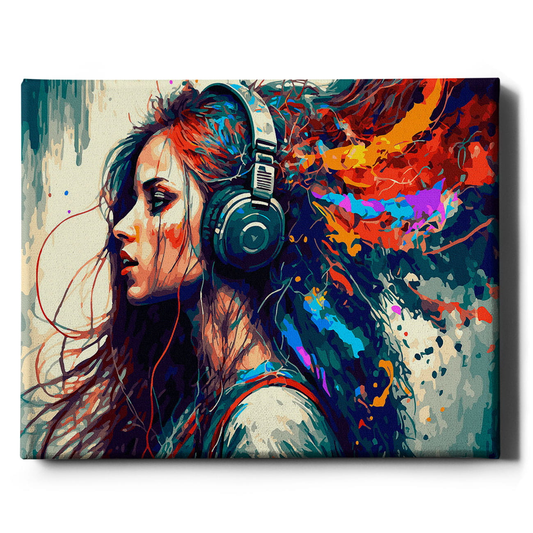 Книга Картина по номерам Сила музыки - nan | SOVABOOKS