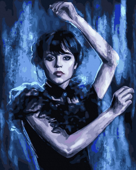 Книга Картина по номерам Уенсдей - nan | SOVABOOKS