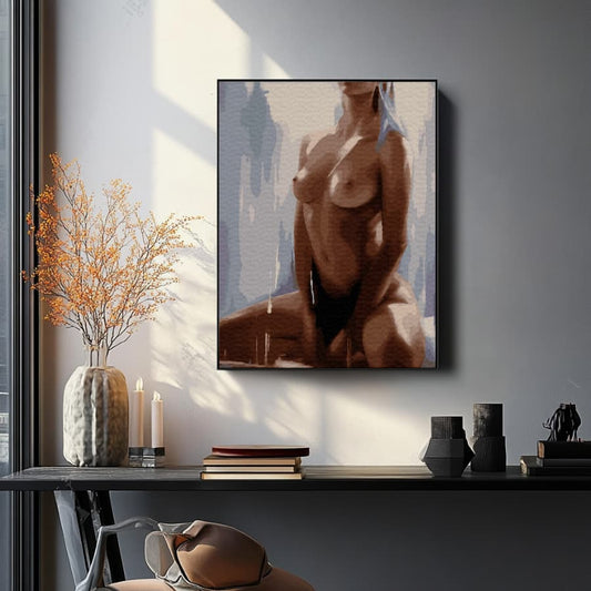 Картина по номерам Очаровательный силуэт