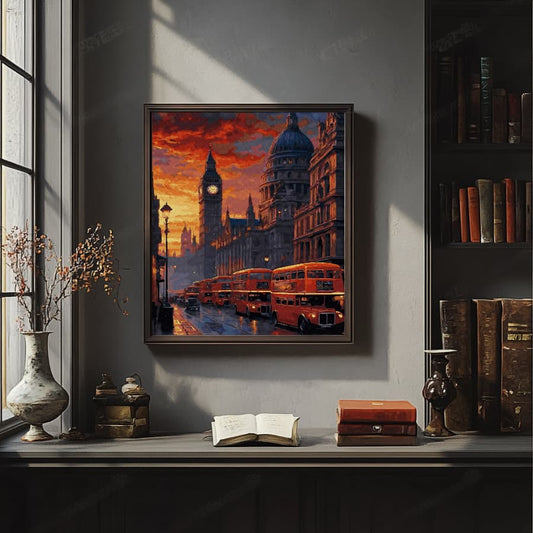 Картина по номерам Лондон в сумерках