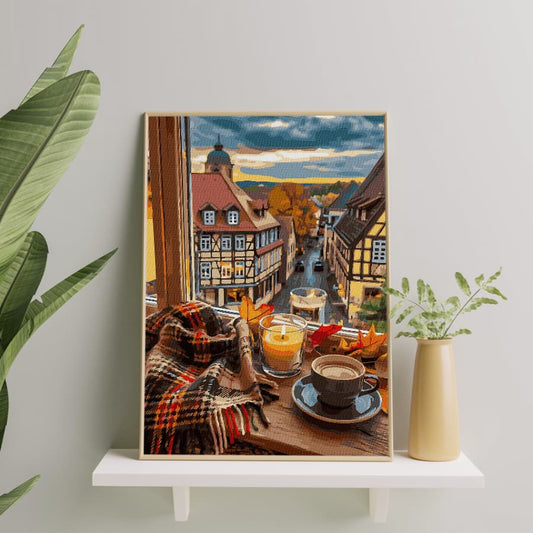 Картина по номерам Тепло осеннего утра