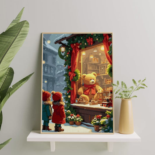 Картина по номерам Рождественская мечта