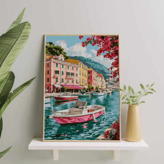 Картина по номерам Итальянский рай