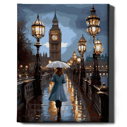 Картина по номерам Прогулка по Лондону