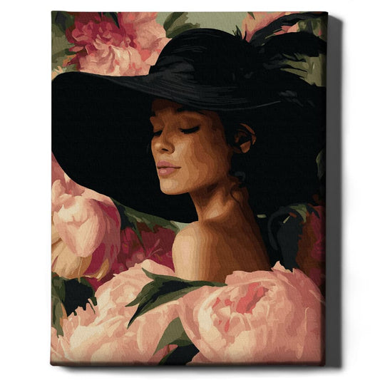 Картина по номерам Элегантные пионы