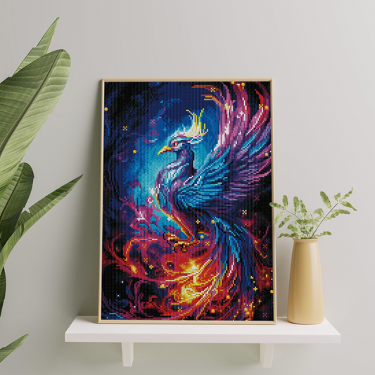 Алмазная мозаика Феникс (40х50)
