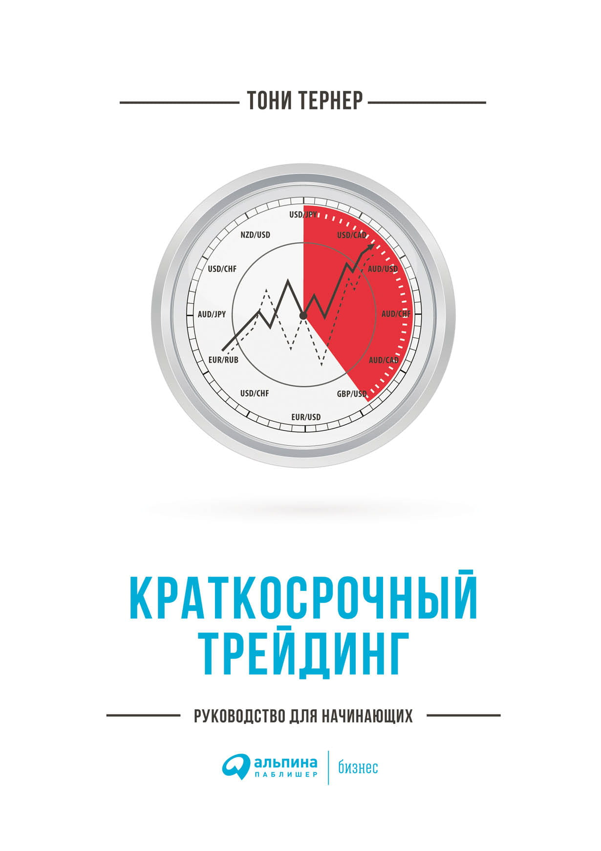 Обложка книги "Краткосрочный трейдинг" от SOVABOOKS, руководство для начинающих по торговле на финансовых рынках.