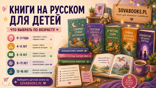 Книги на русском для детей: что выбрать по возрасту