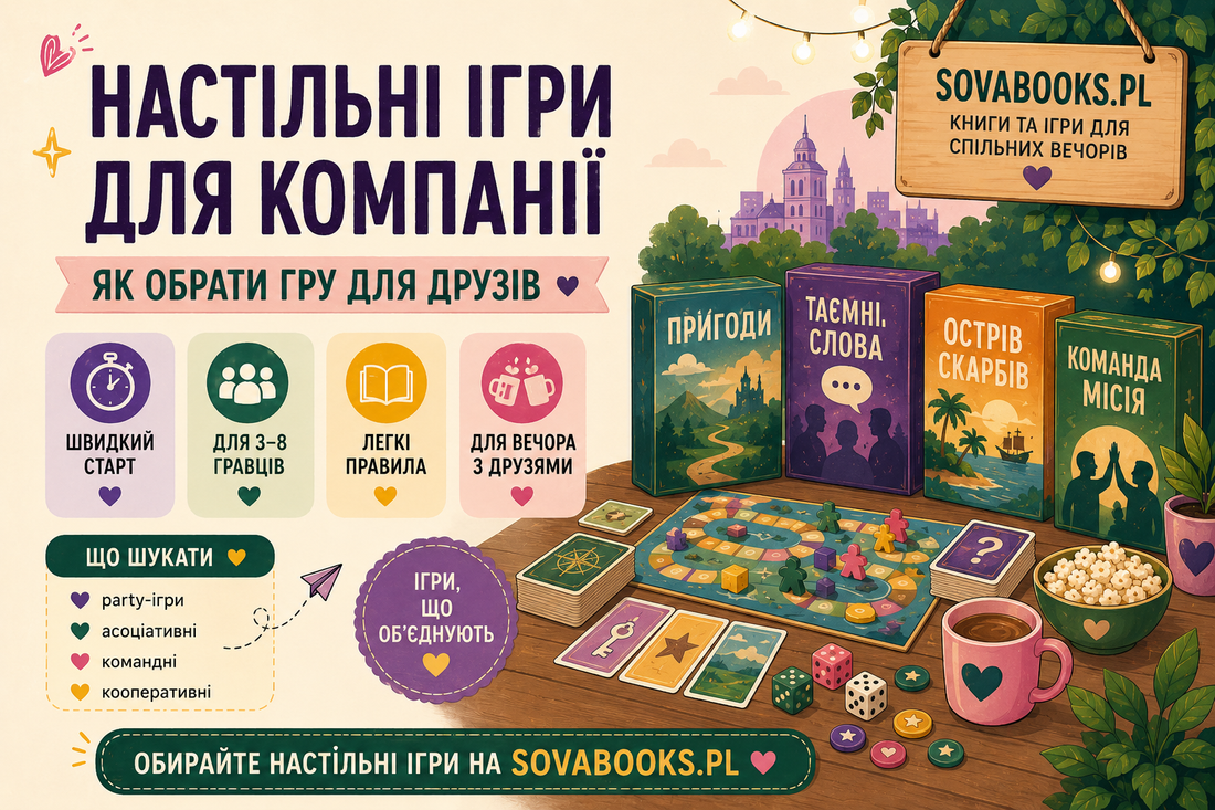 Настільні ігри для компанії: як обрати гру для друзів