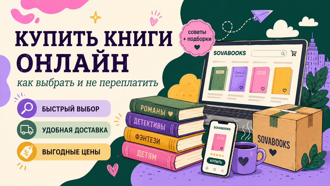 Ищешь где заказать книги через интернет: как выбрать магазин и не переплатить ?