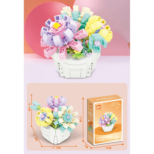 Конструктор «Букет в кашпо» (253 детали)