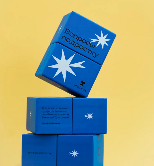 Карточная игра - Вопросы подростку