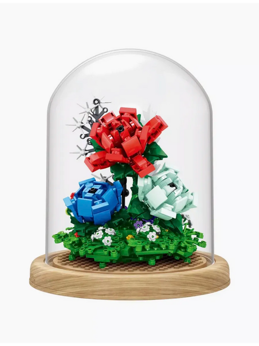 3D-конструктор «Розы в стеклянной колбе»