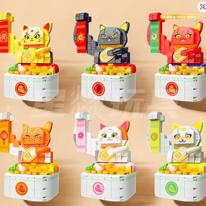Конструктор «Нэко» (166 деталей) — талисман удачи и красивый подарок
