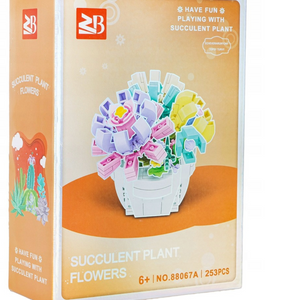 Конструктор «Букет в кашпо» (253 детали)