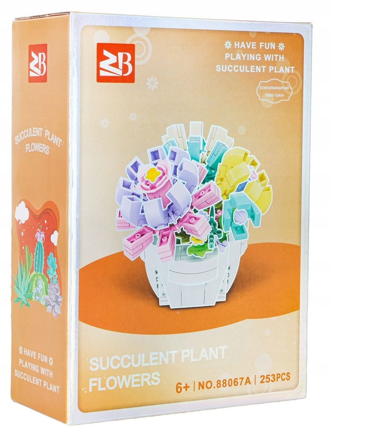 Конструктор «Букет в кашпо» (253 детали)