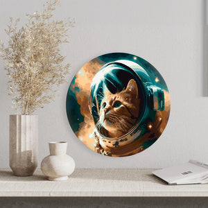 Круглая картина по номерам Космос