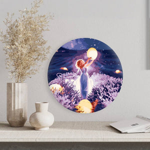 Круглая картина по номерам На Аллее Звезд