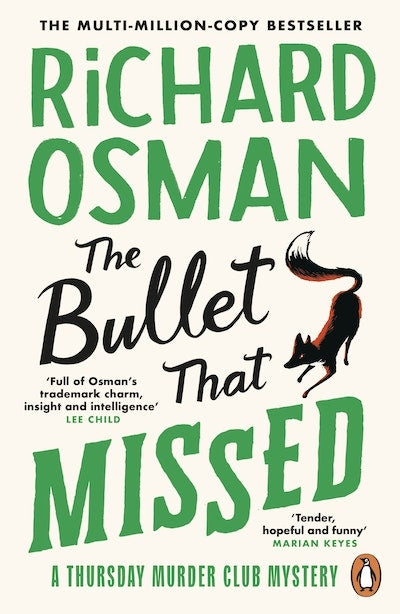 Обложка книги "Thursday Murder Club. Book 3. The Bullet That Missed" автора Ричарда Османа, учебное пособие для изучения языка.