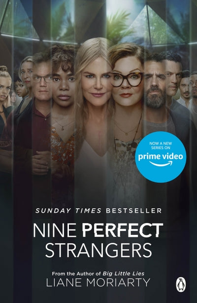 Обложка книги Nine Perfect Strangers TV Tie in Лиане Морьярти для обучения языкам, издание Sovabooks, изображение 9781405951517