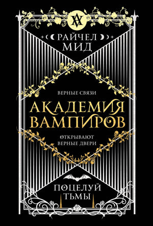 Обложка книги "Академия вампиров. Книга 3. Поцелуй тьмы" Райчел Мид, фантастика, фантазия, издание Sovabooks.