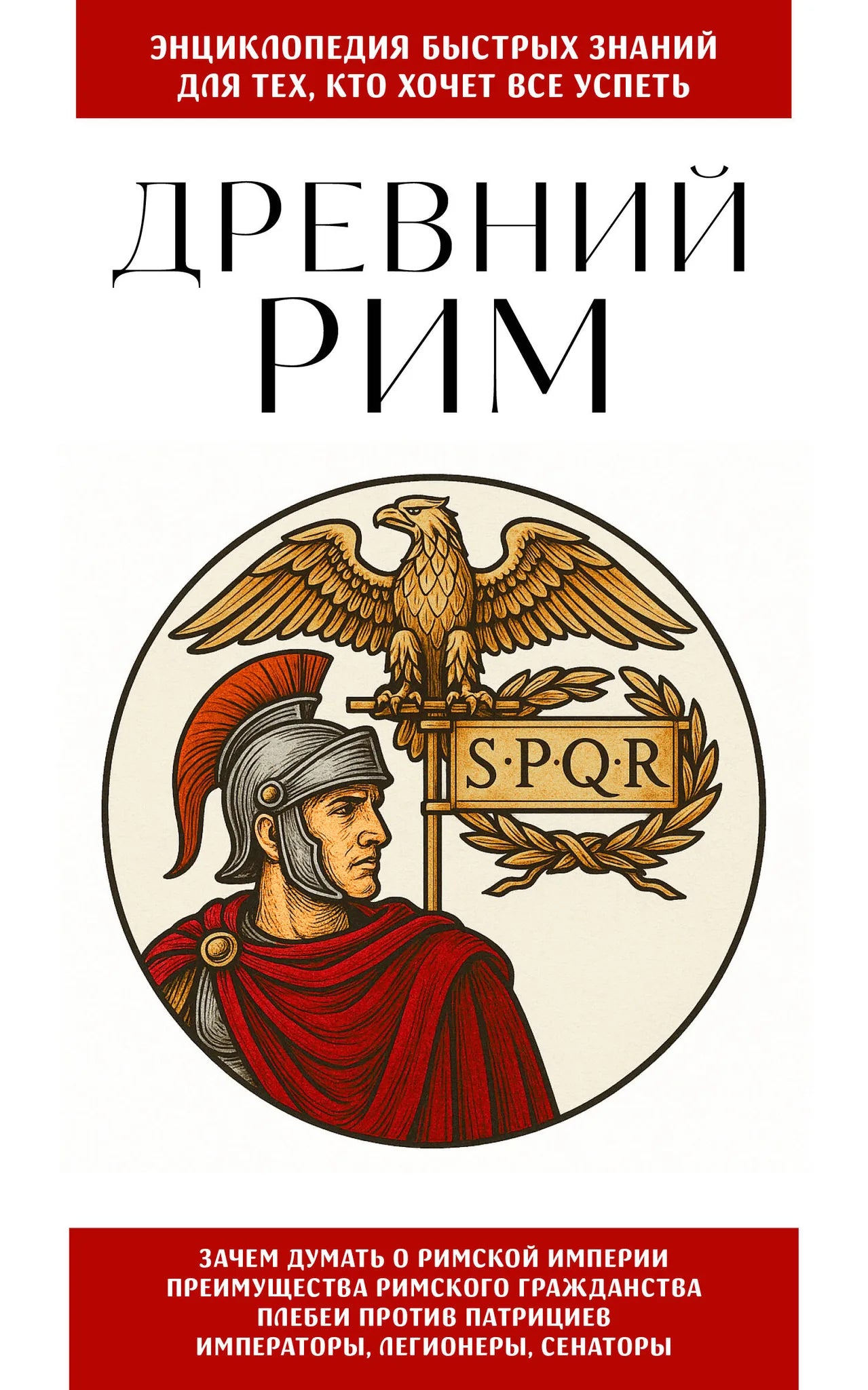 Книга "Древний Рим" от Sovabooks, издание по истории, политике и социологии, изображение обложки на белом фоне