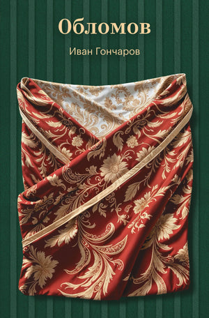 Обломов — классическая русская художественная книга в жанре фантастики от Sovabooks, изображение обложки с ISBN 9785042361449