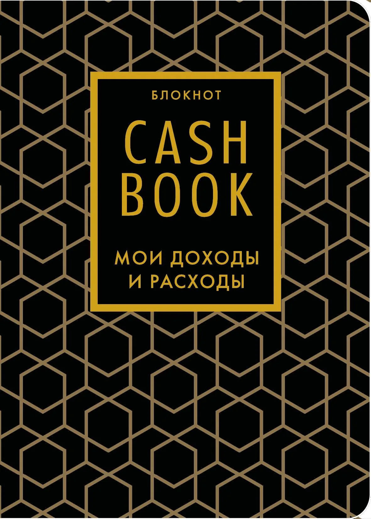 Книга "CashBook. Мои доходы и расходы" 7-е издание, тетрадь для учета доходов и расходов от Sovabooks