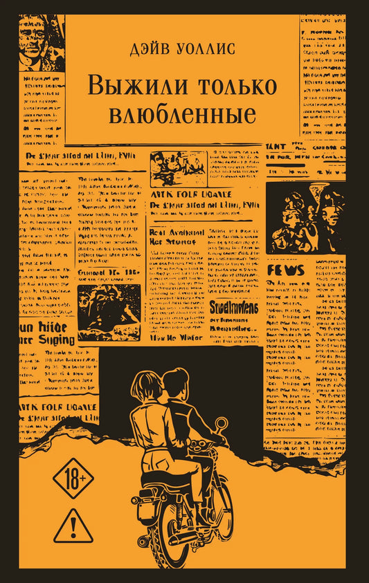 Обложка книги "Выжили только влюбленные" — классическая российская художественная литература Sovabooks, изображение на фоне.