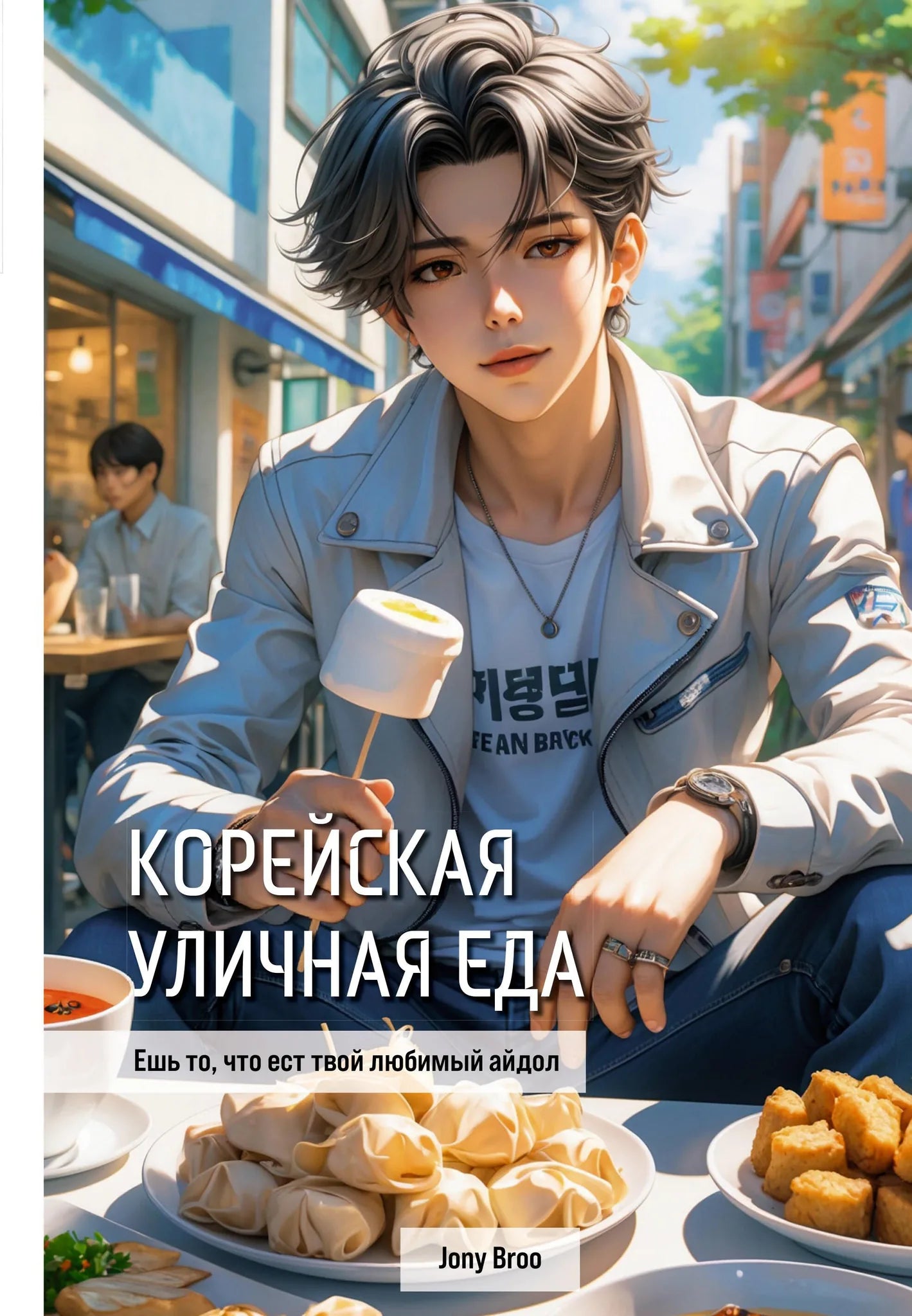 Обложка книги «Корейская уличная еда. Ешь то, что ест твой любимый айдол» - купить на русском языке