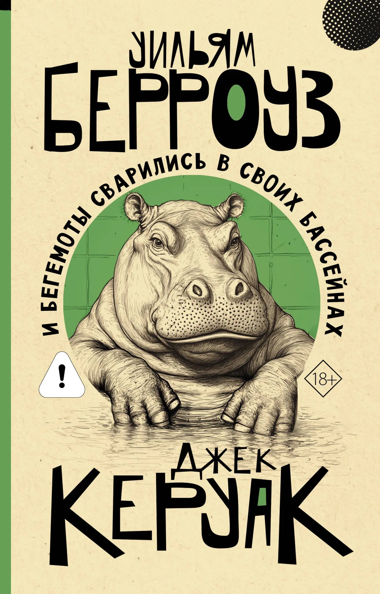 Иллюстрация к книге "И бегемоты сварились в своих бассейнах" Sovabooks, изображение на обложке, яркие цвета и забавные персонажи