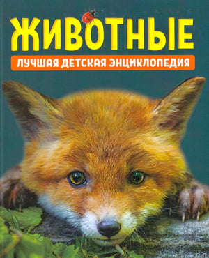 Детская энциклопедия о животных от Sovabooks, красочная книга для детей с изображениями животных и информацией.
