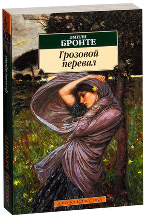 Обложка книги Грозовой перевал Эмили Бронте, классика русской художественной литературы, издания Sovabooks.