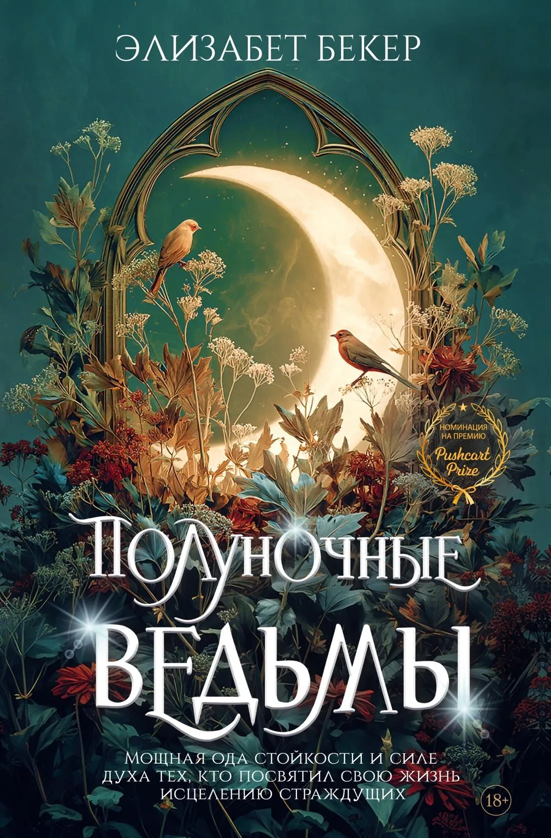 Обложка книги "Полуночные ведьмы" — фантастический роман в жанре фэнтези и научной фантастики от Sovabooks.