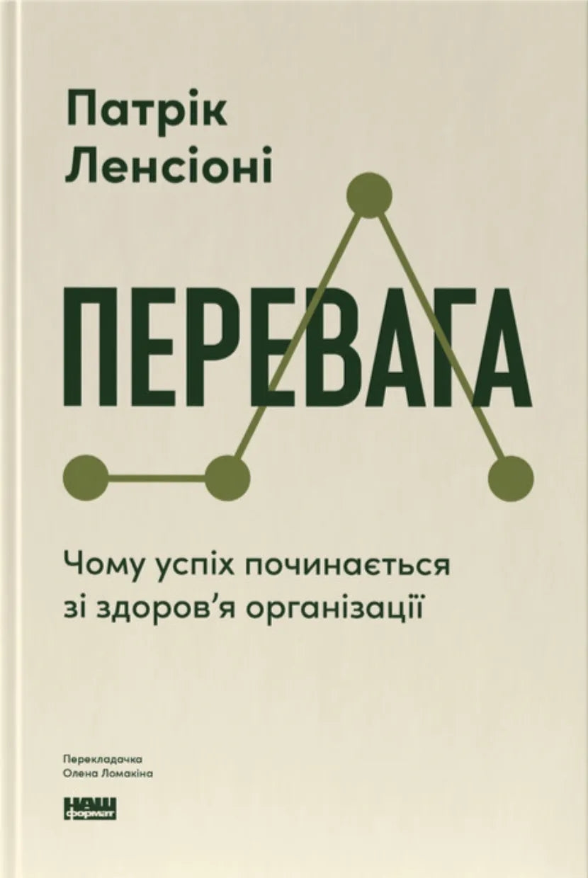 Перевага. Чому успіх починається зі здоров'я організації (Патрік Ленсіоні)