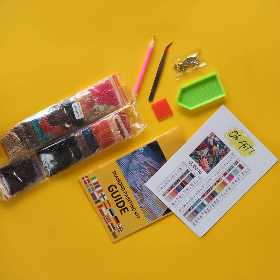 Алмазная мозаика Великая планета (40х50)