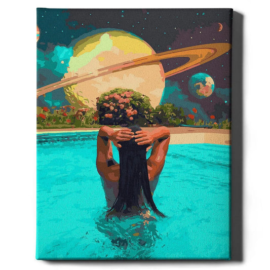 Картина по Номерам Бассейн