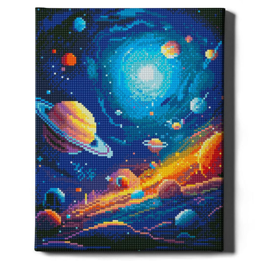 Алмазная мозаинка Еще одна другая галактика (30х40)