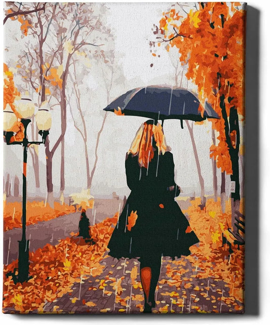 Картина по номерам осень