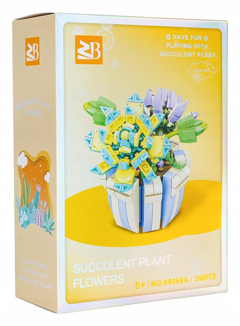 Конструктор «Суккуленты в кашпо» (306 деталей)